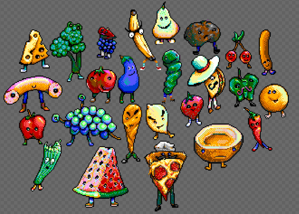 the Food Gang by Grymmjack