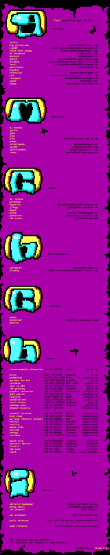 May'97 memberlist by 3o3 prod.s crew
