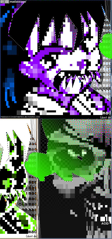 Ansi collage 02 G version by madASScow