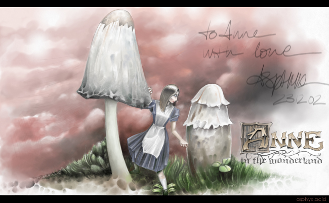 Anne in the Wonderland by Asphyx