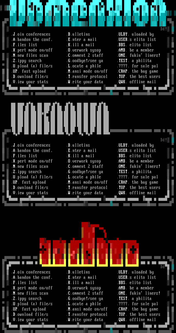 UDM Main menu cluster by Diamond Darrell