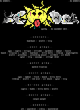 November '95 Member List by Apathy Studios