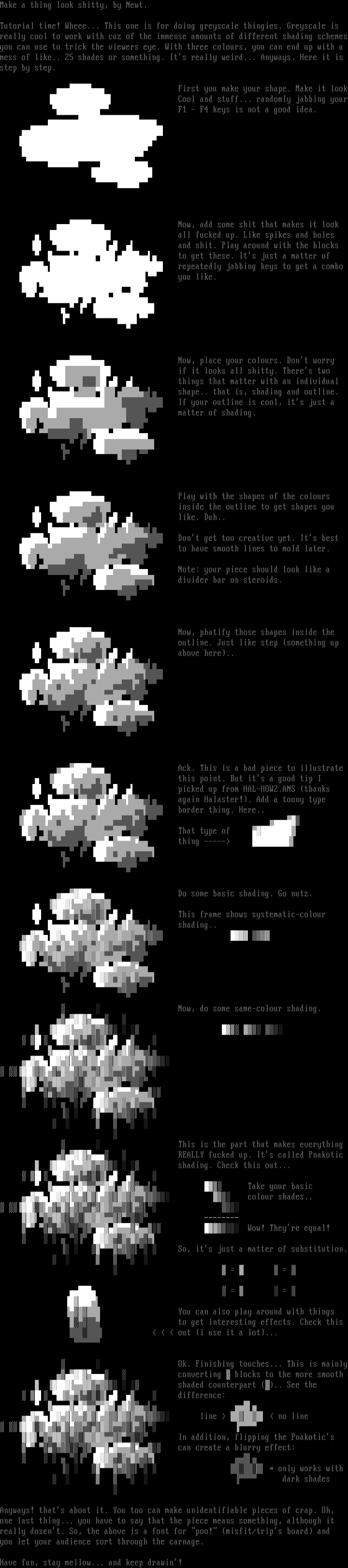 Greyscale Tutorial #1 by Nootropic