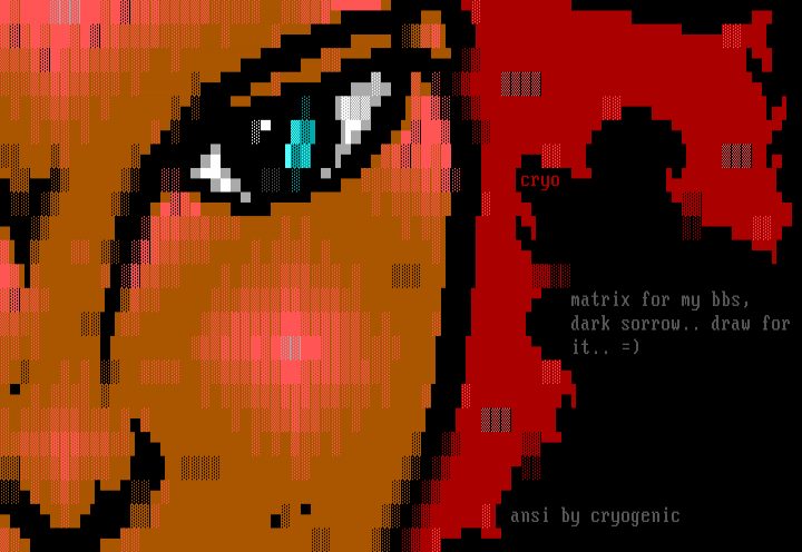 dark sorrow matrix.. by cryogenic