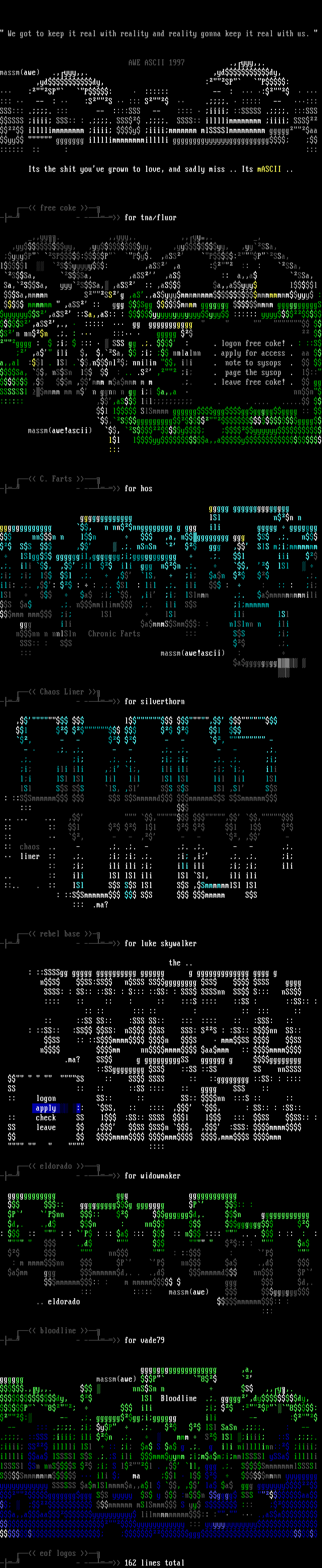 ASCII Colly 0197 by Mass Murderer