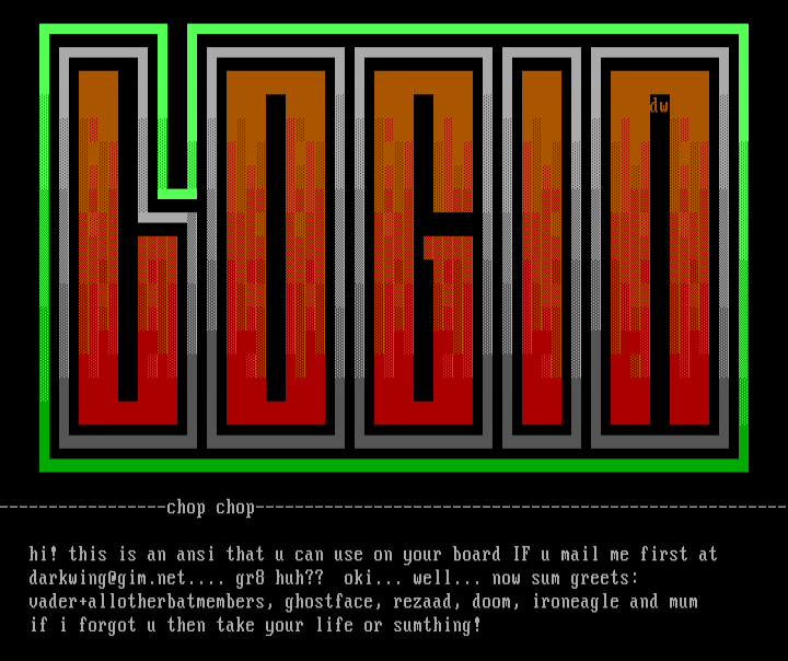 login pic by darkwing