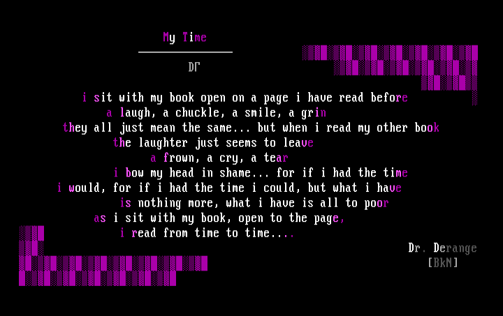 Time by Dr. Derange