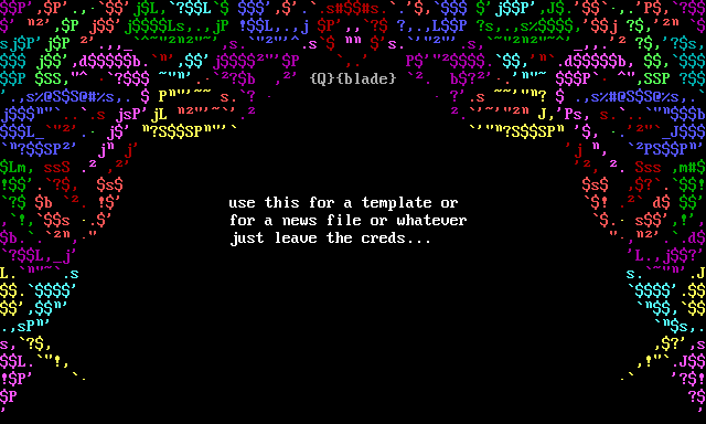 menu template