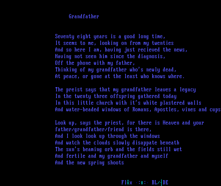 'Grandfather' by Flux