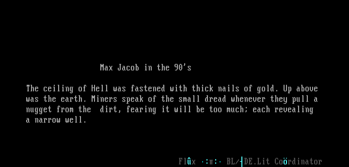 "max jacob in the 90's" by flux