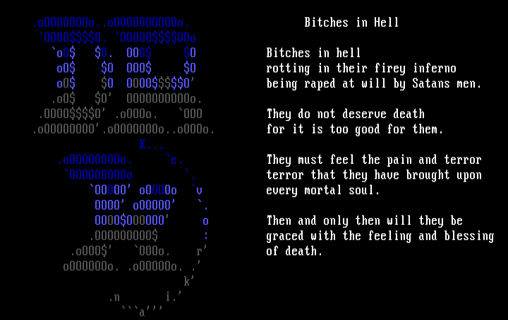 'bitches in hell' by dr. kevorkian
