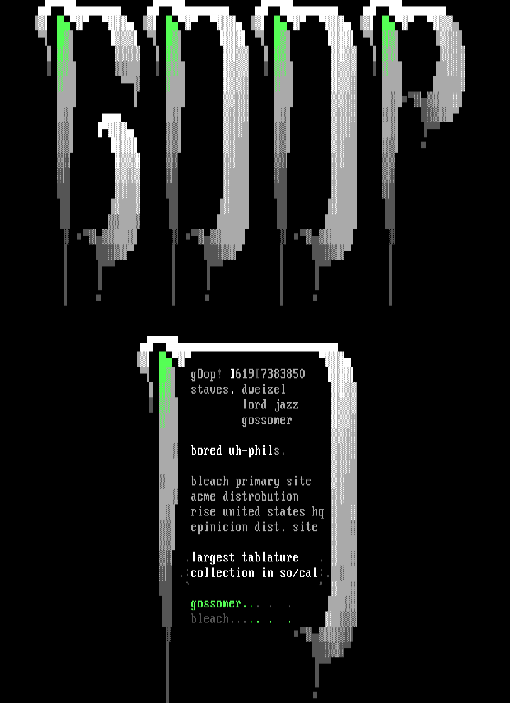 gOop! by Gossomer