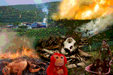 Monkey / Baking / Factory by God Among Lice