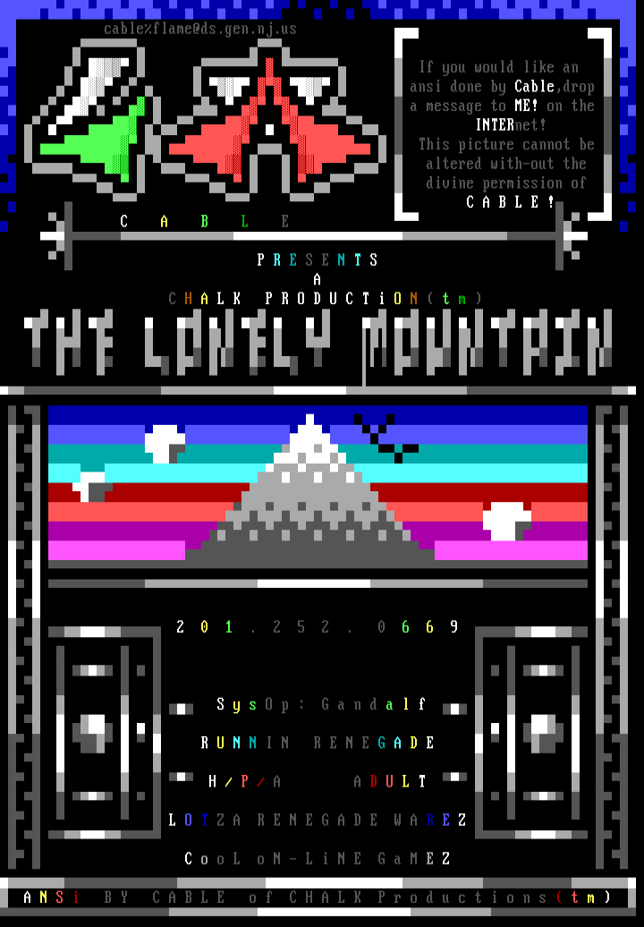 The Lonely Mountain by Cable
