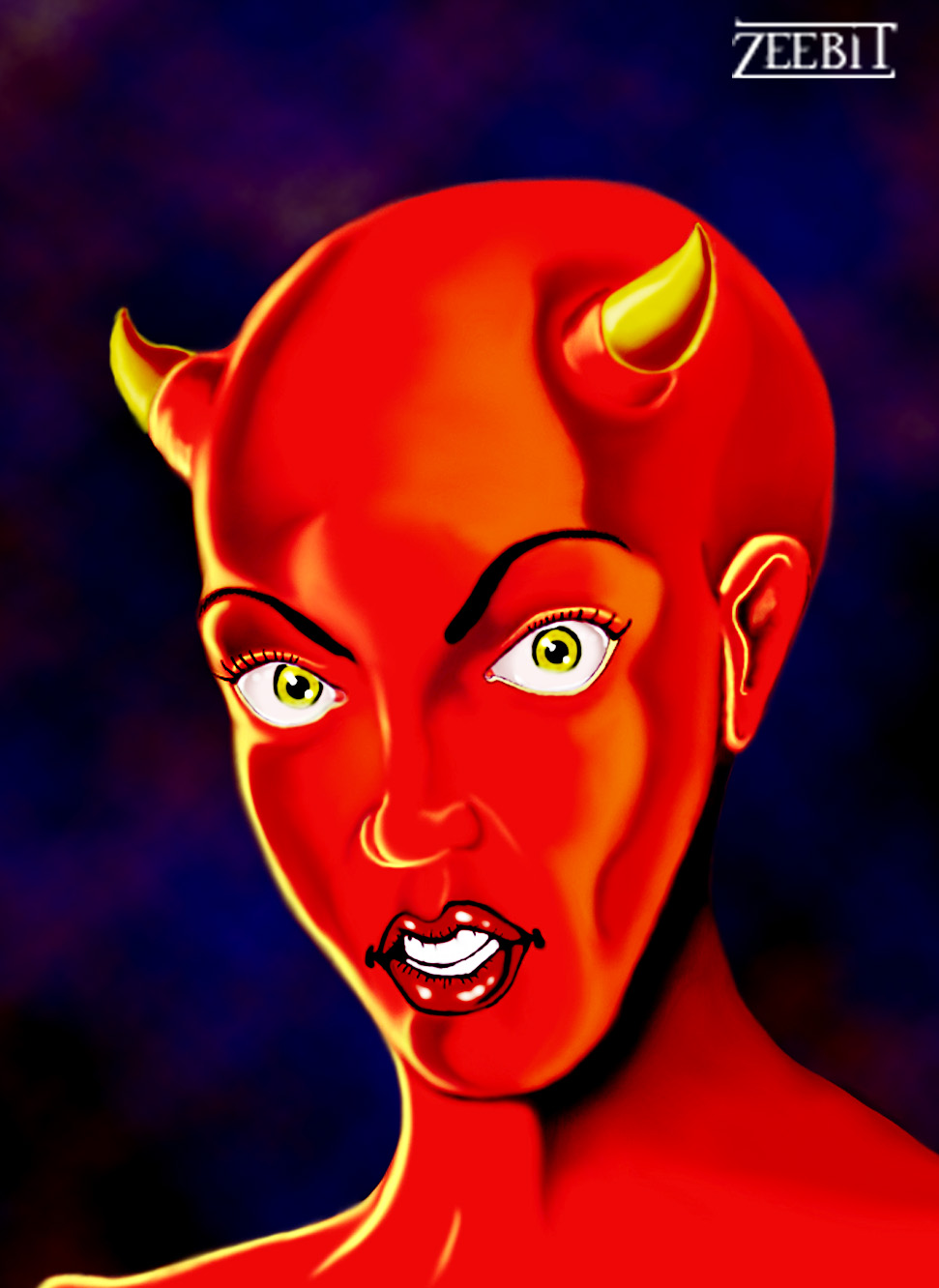 Demon Chick by Zeebit