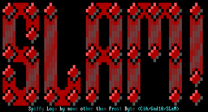Slam Logo by Frost Byte