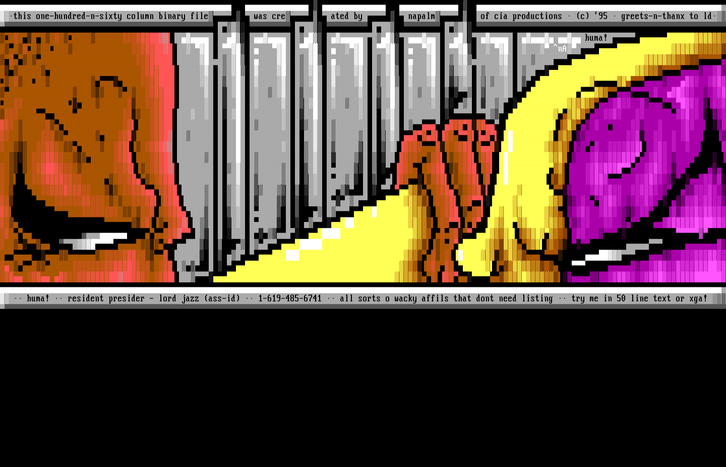 Width = 160 - Huma Binary Ad by Napalm