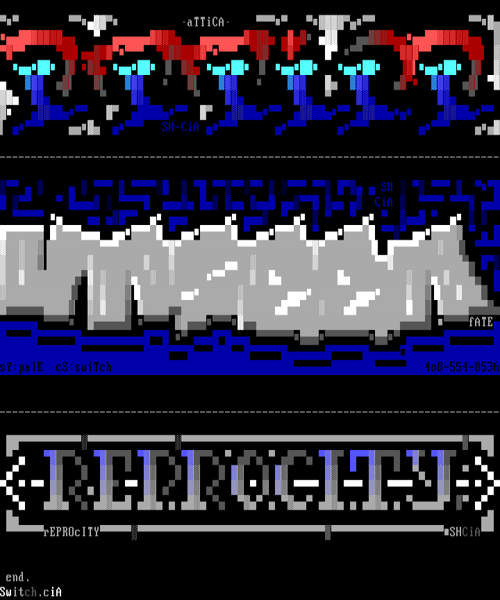 Combination Font by Switch