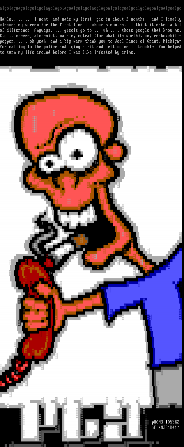 phone losers of amerika by lagomorph