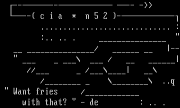 cia conspiracy #52 file_id.diz by Qbert