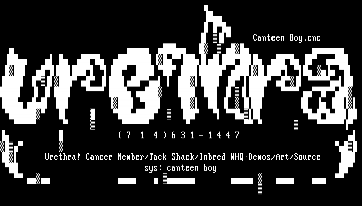 Urethra by Canteen Boy
