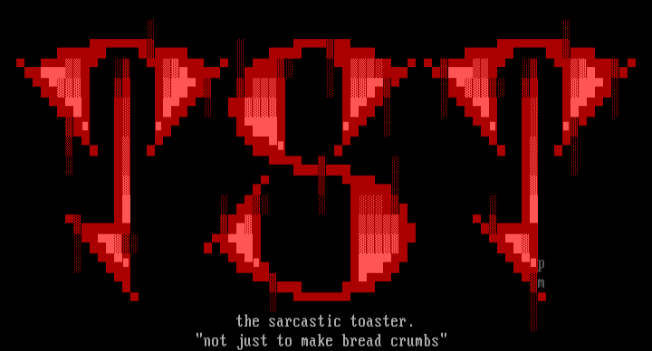 Sarcastic Toaster by Preying Menace