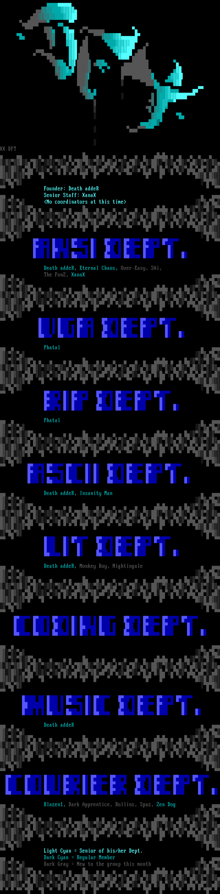 DEFiANT's 02/95 Member List by Death addeR