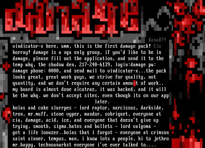 Damage News File (07/95) by Vindicator-X