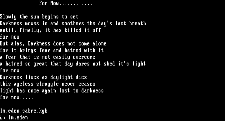 "For Now......" by Leper Messiah
