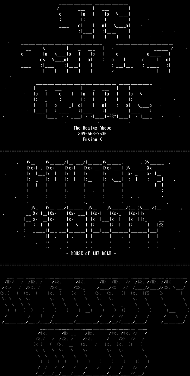 ascii logo stack by fire stone