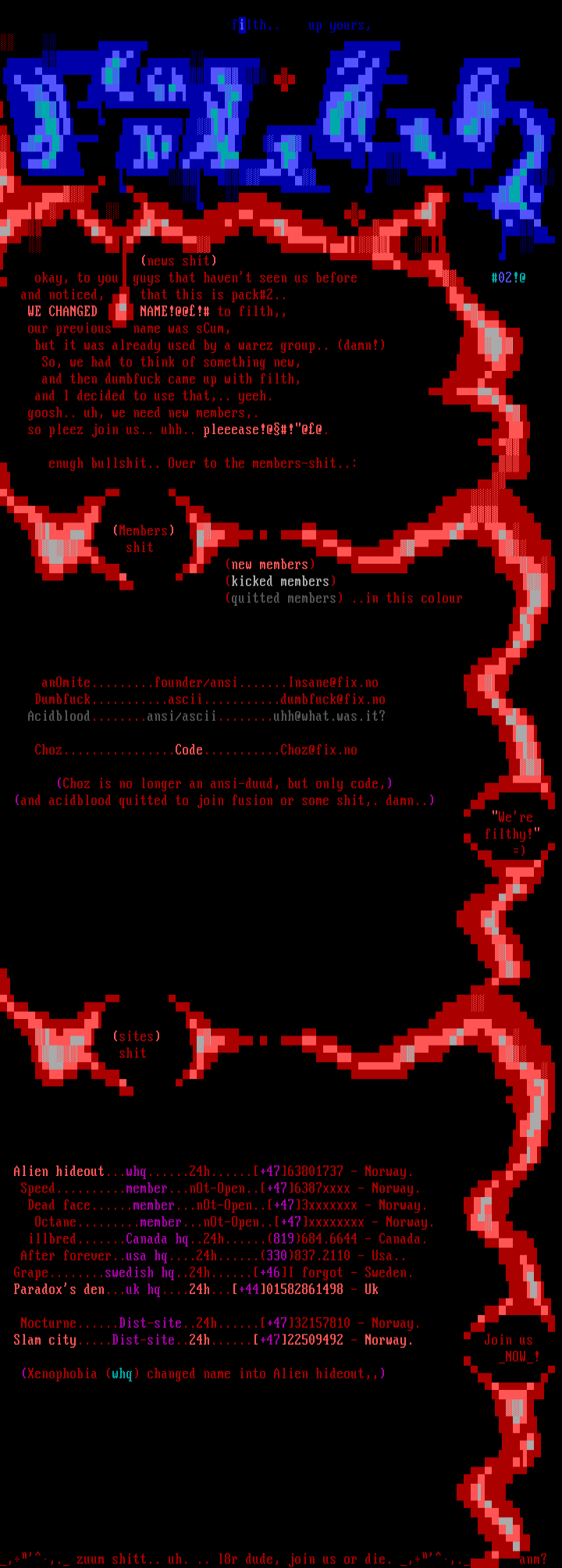 Filth info-file #02 by anomite