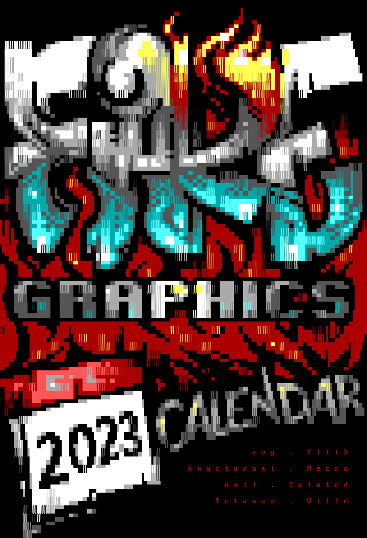 fire 2023 calendar by nail