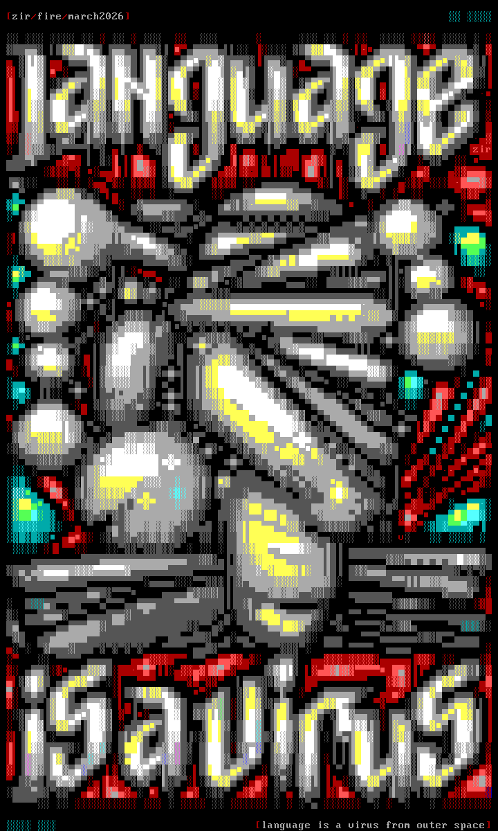 language is a virus by zir