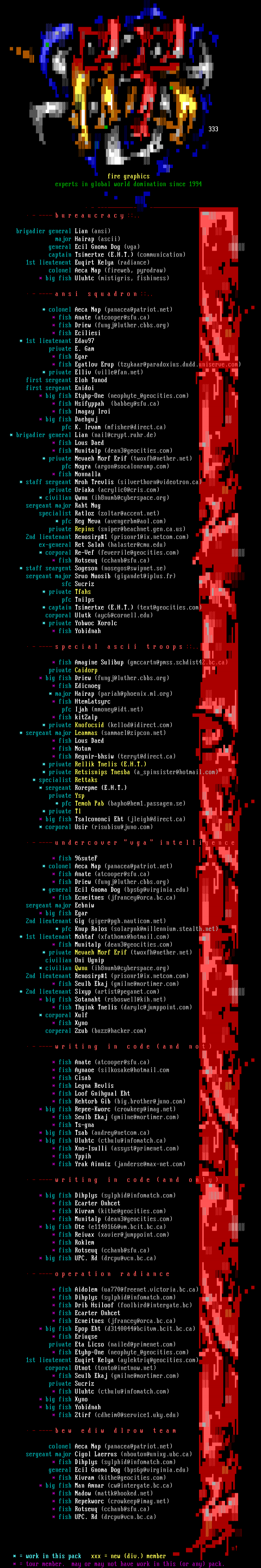 #info# fire memberlist by 33,nail,pan,cthulu