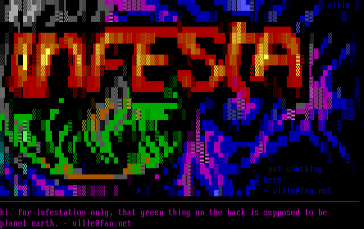 Infestation by ville