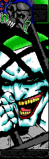 joker in jail by necrofiliac