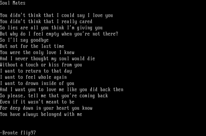 Soul Mates by Bronte