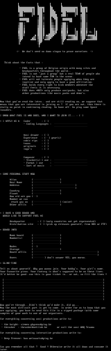 Fuel application by organizers