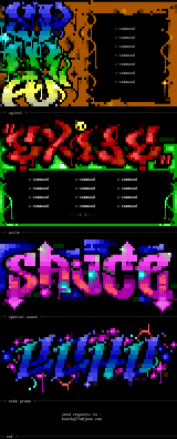 ansi logos pack 16 by knockturnal