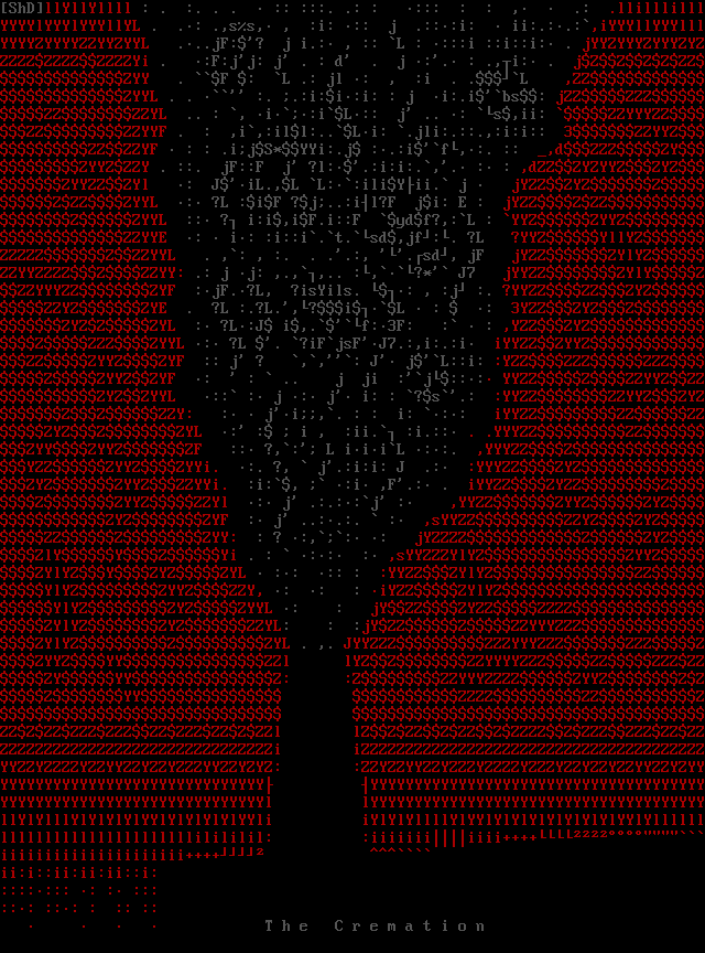 the cremation by shadow