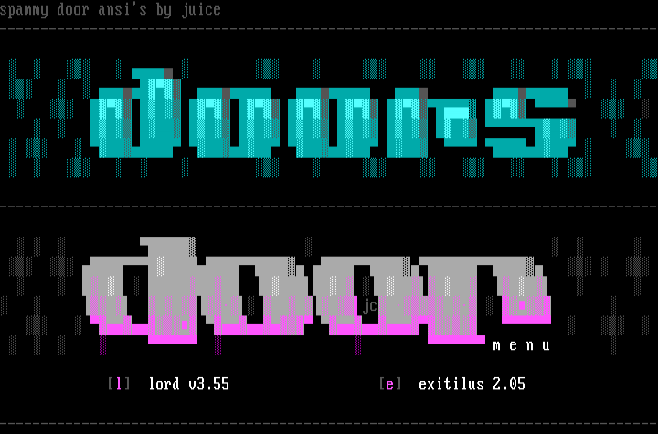 door ansi's by juice