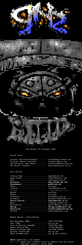 december 1998 member listing by glue artists
