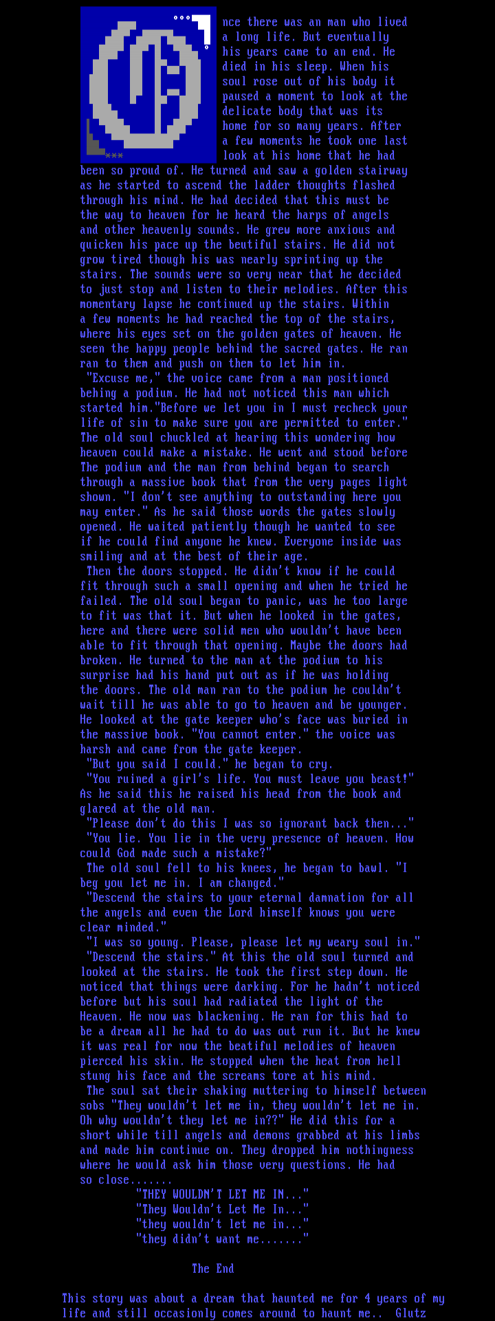Dream that Haunted by Glutz