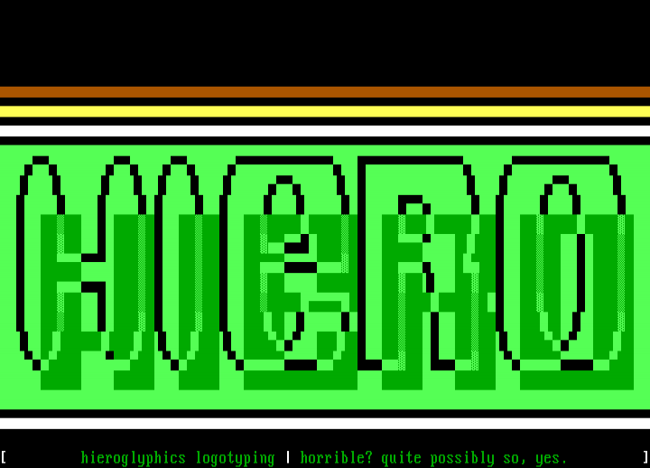 Hieroglyphics by Crayon
