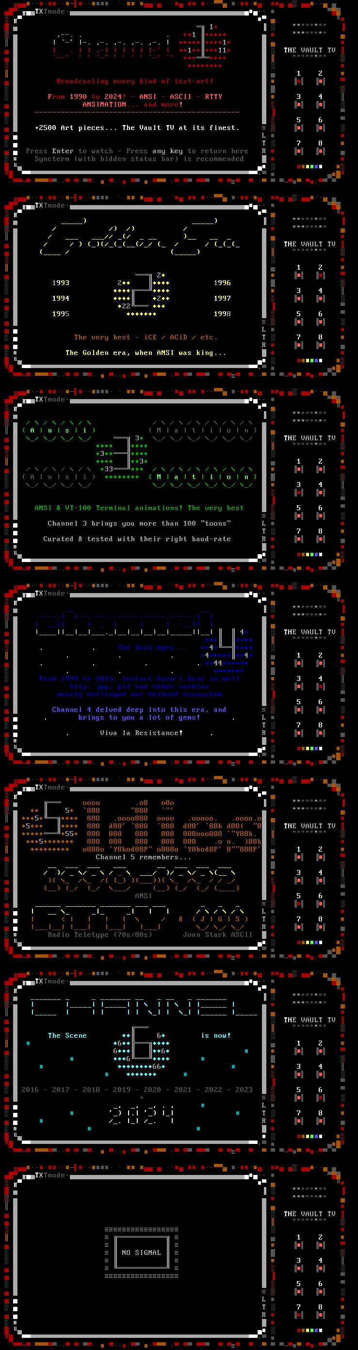 The Vault BBS - TV by Lotus Rubi