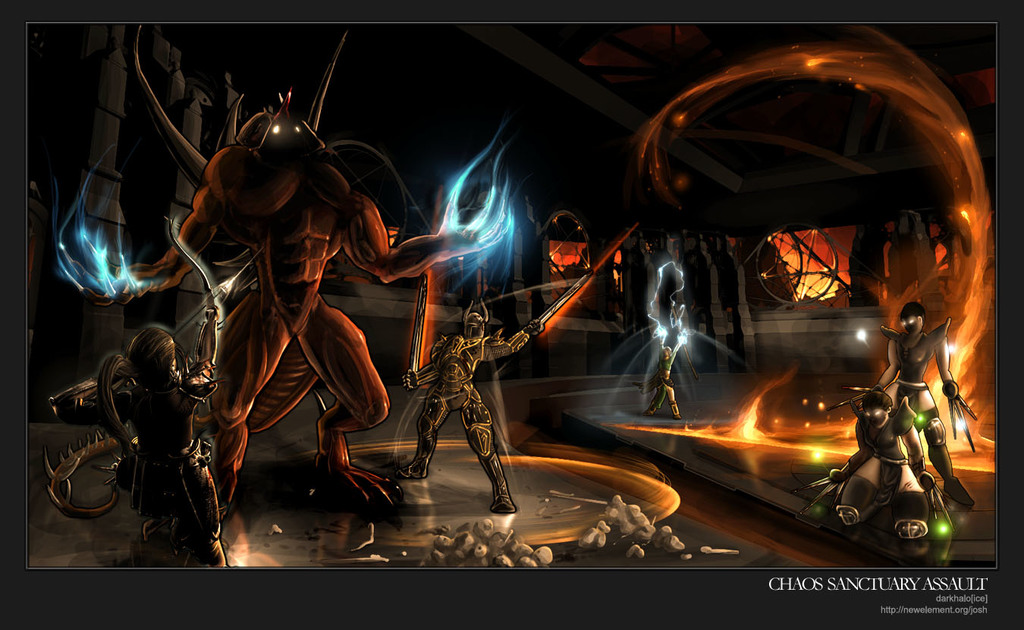 Chaos Sanctuary Assault by Darkhalo