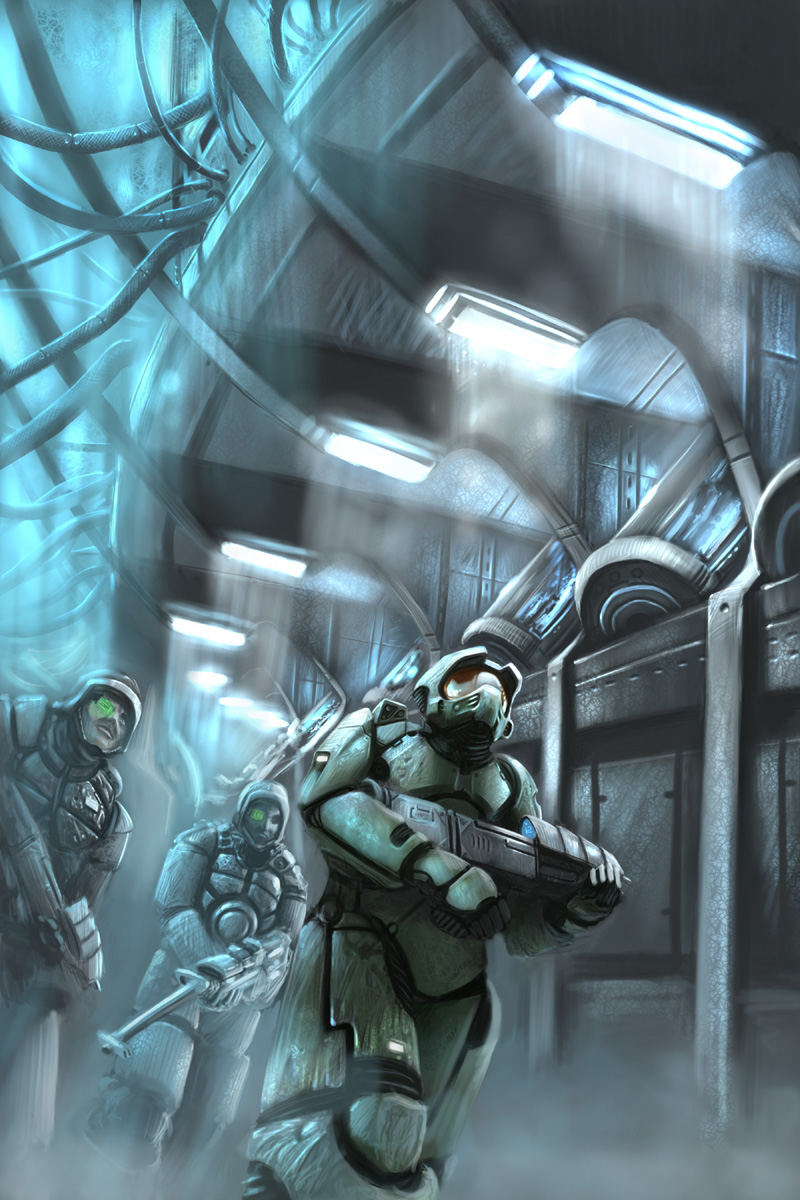HALO - Deep Freeze by Arcipello