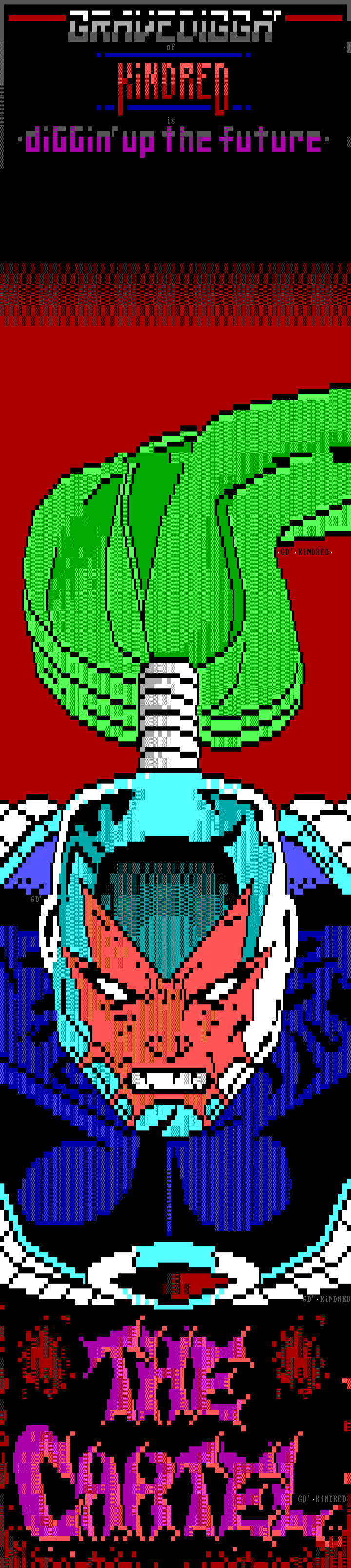 The Cartel BBS Advertisement by GraveDigga'