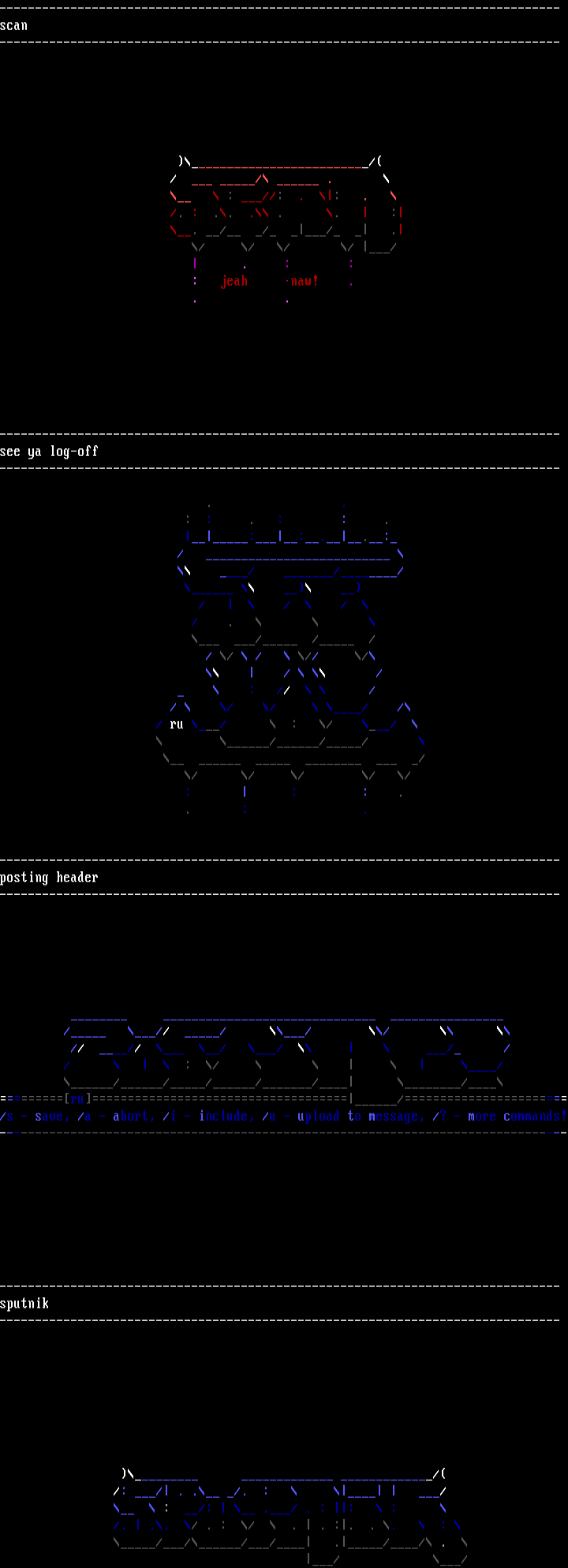 anscii logo collection by rumish
