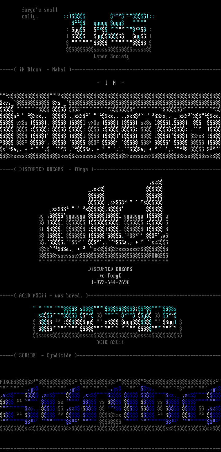 small ascii colly by forge